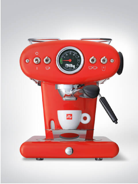 Illy X1 Anniversary rouge