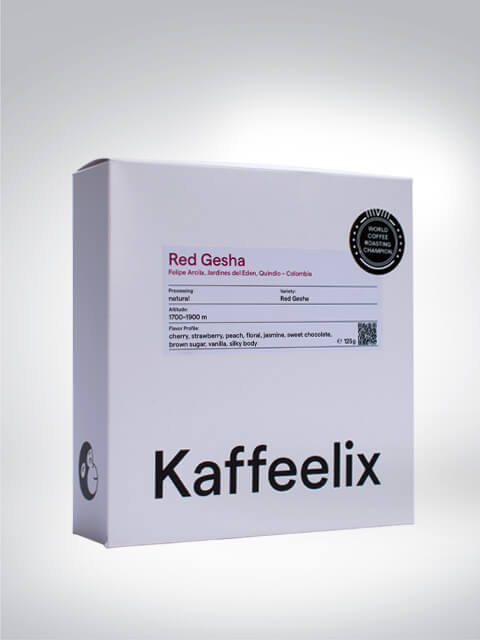 Kaffeelix, Red Gesha - Colombie