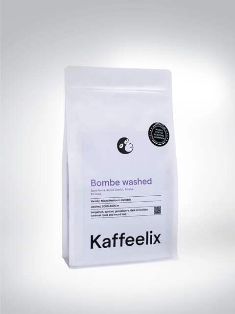 Kaffeelix, Äthiopien Bombe Washed